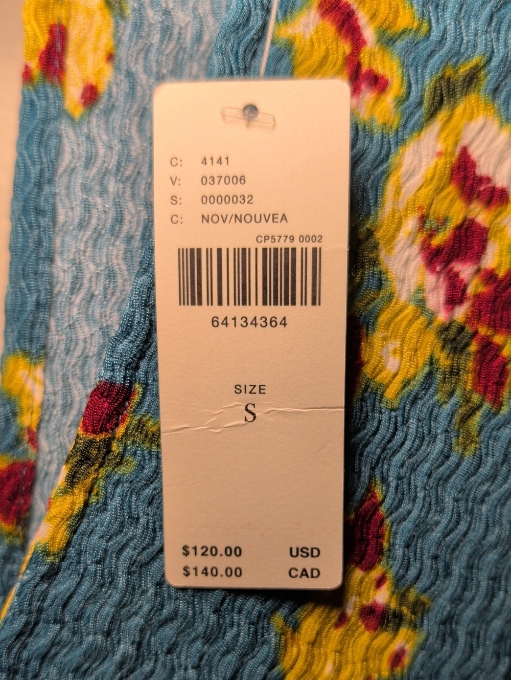 Anthropologie Ruffled Floral Mini Dress Deep V-neck Babydoll NEW Women's Size S - Picture 3 of 6
